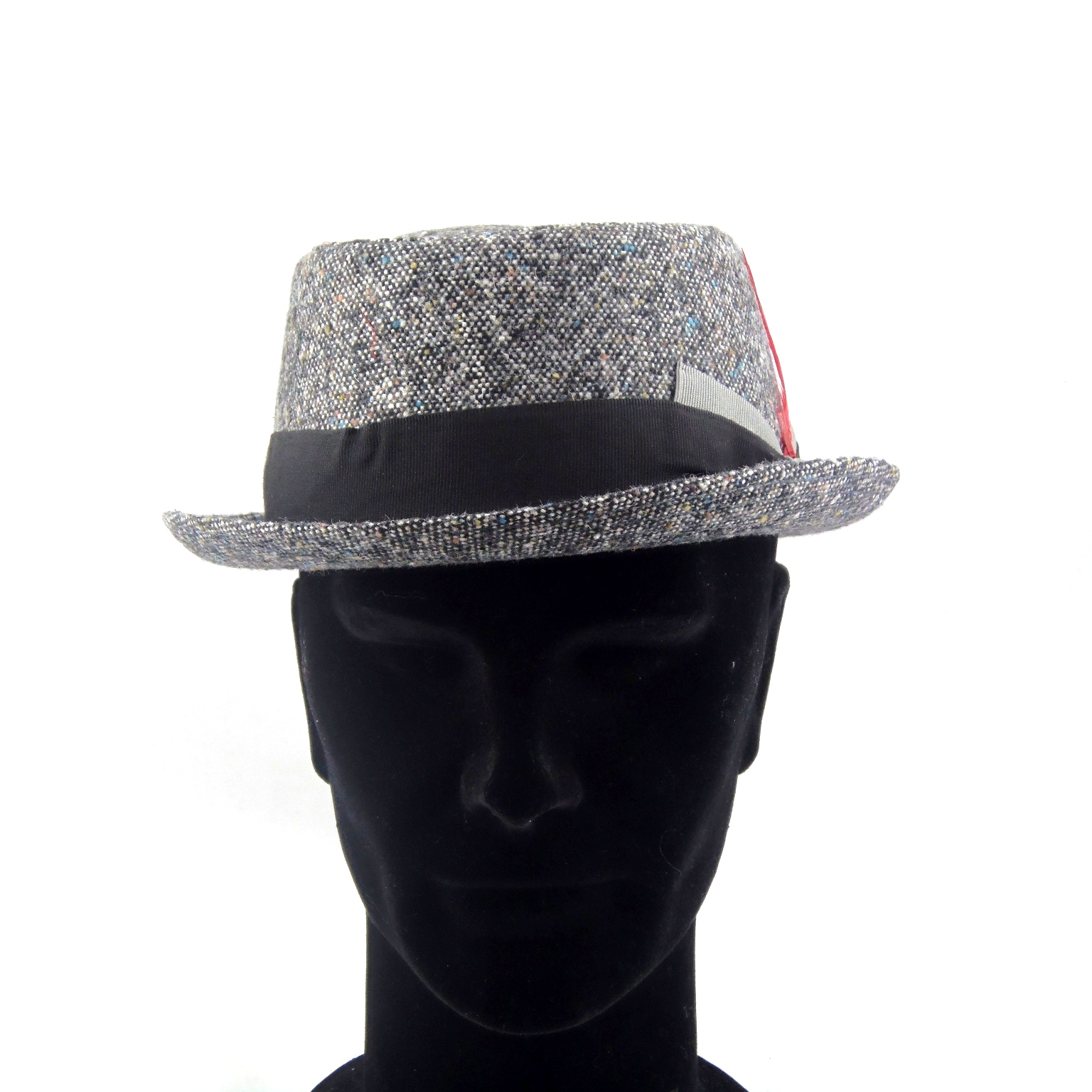 Cappello Pork Pie Marone Hat - immagine 3