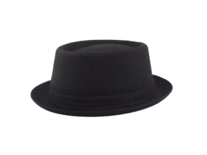 Cappello Pork Pie Marone Hat