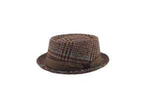 Cappello Pork Pie Marone Hat