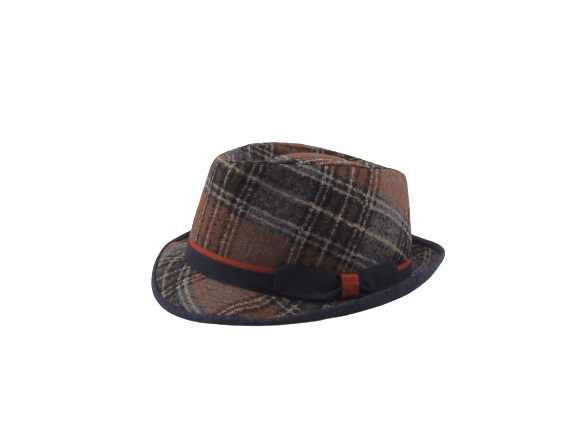 Cappello Trilby Marone Hat - immagine 2