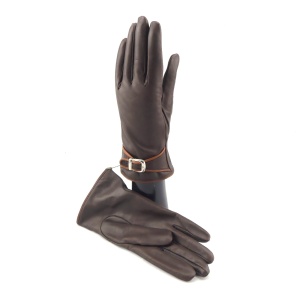 Guanto Pelle Fibbia Caridei