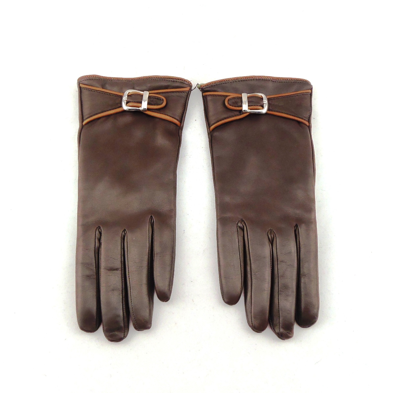 Guanto Pelle Fibbia Caridei - immagine 4