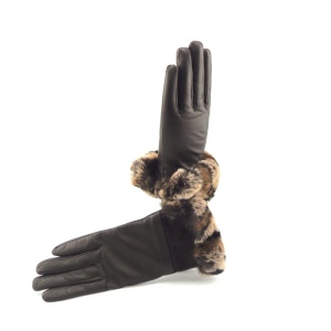 Guanto Pelle Pelliccia Caridei