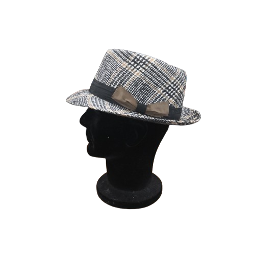 Cappello Feltro Fedora Marone Hat - immagine 4