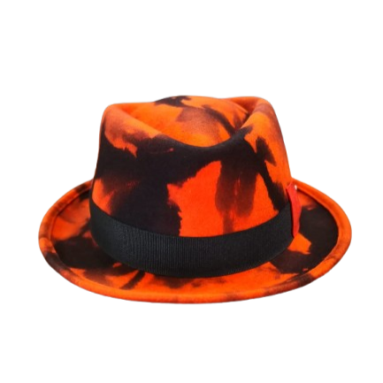 Cappello Trilby Marone Hat - immagine 2