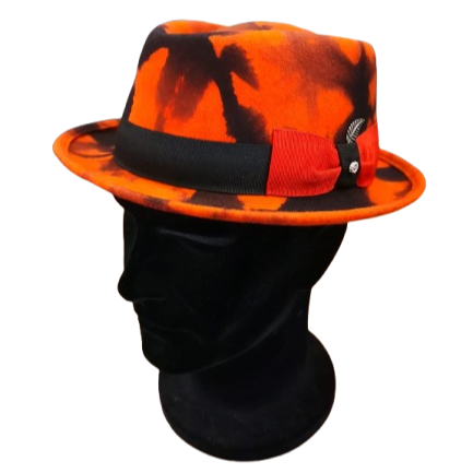 Cappello Trilby Marone Hat - immagine 3