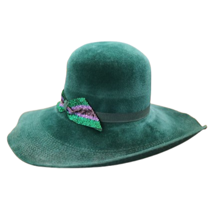 Cappello feltro di lepre Marone Hat - immagine 2