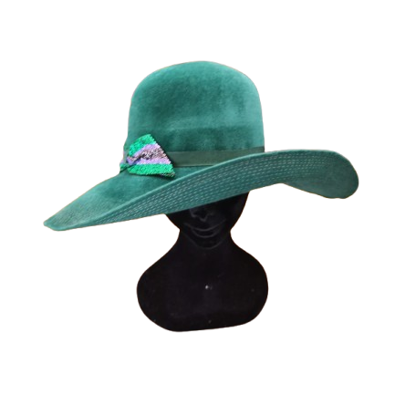 Cappello feltro di lepre Marone Hat - immagine 4