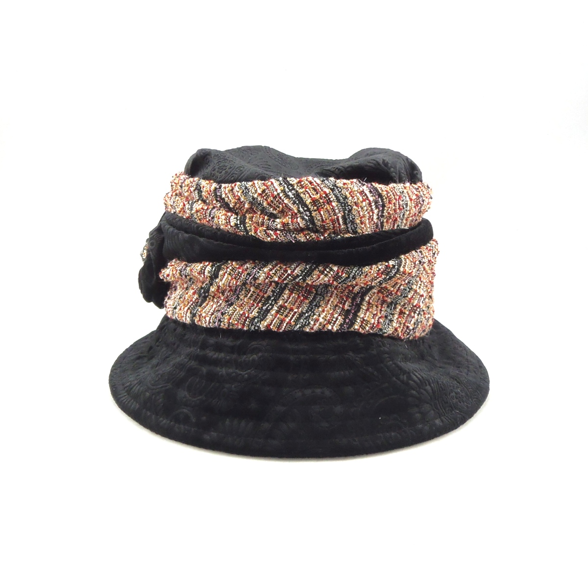 Cappello Cloche Marone Hat - immagine 2