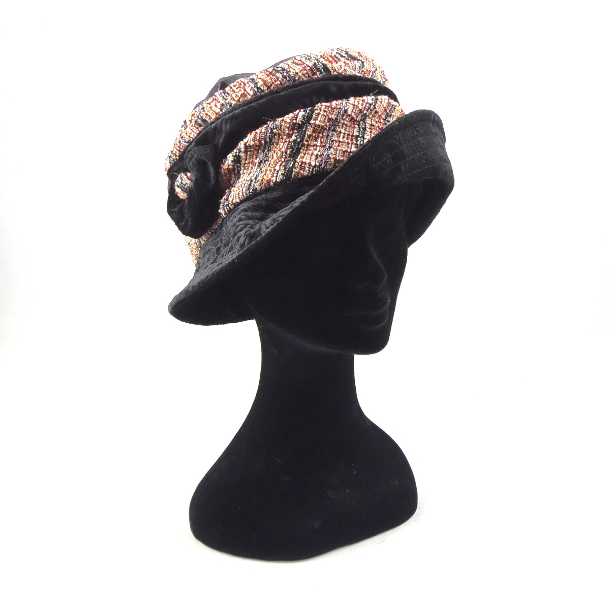Cappello Cloche Marone Hat - immagine 4