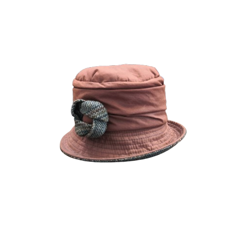 Cappello Cloche Marone Hat - immagine 6