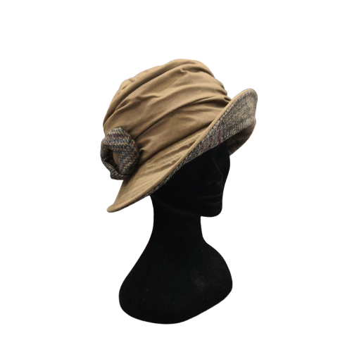 Cappello Cloche Marone Hat - immagine 3