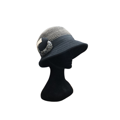 Cappello Cloche Marone Hat - immagine 3