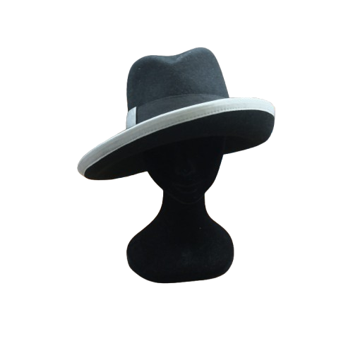 Cappello Feltro di Lepre Marone Hat - immagine 3