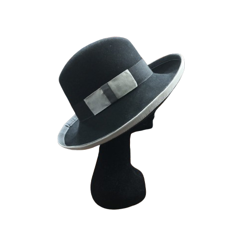 Cappello Feltro di Lepre Marone Hat - immagine 4