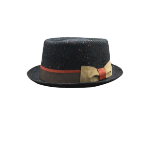 Cappello Pork Pie Marone Hat