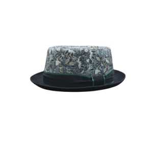 Cappello Pork Pie Marone Hat