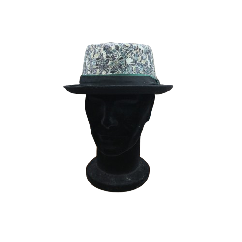 Cappello Pork Pie Marone Hat - immagine 3