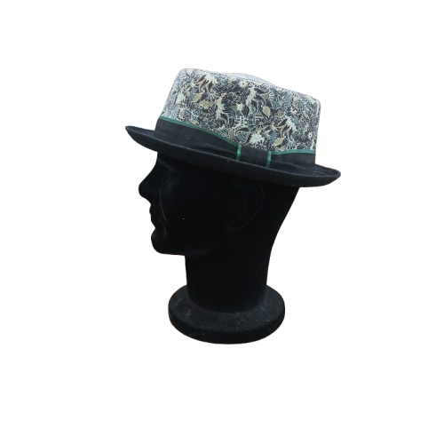 Cappello Pork Pie Marone Hat - immagine 4